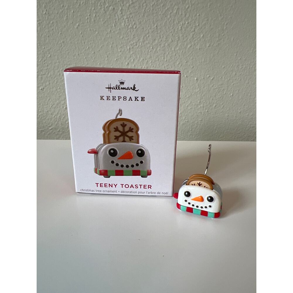 Hallmark Keepsake Ornament Teeny Toaster Miniature 2021